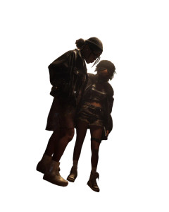 Gangster Girls Glitter Vinyl Car Decal Sticker – Waterproof & UV-Resistant 8"