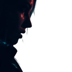 Cyberpunk Rain Walk V2 Vinyl Car Decal Sticker – Waterproof & UV-Resistant 8"