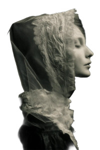 Gothic Veiled Portrait Vinyl Car Decal Sticker – Waterproof & UV-Resistant 8" Gothic Veiled Portrait Vinyl Car Decal Sticker – Waterproof & UV-Resistant 8"