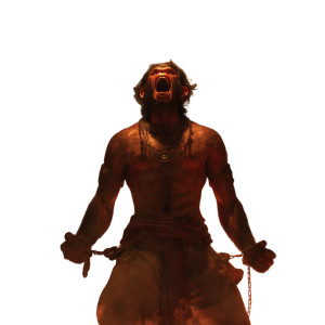 Hanuman'S Rage Vinyl Car Decal Sticker – Waterproof & UV-Resistant 8"