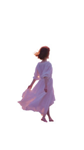 Dreamy Coastal Walk Vinyl Car Decal Sticker – Waterproof & UV-Resistant 8"