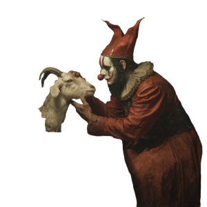 Morbid Clown Painting Vinyl Car Decal Sticker – Waterproof & UV-Resistant 8"