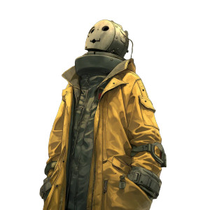 Bleak Anime Cult Leader Vinyl Car Decal Sticker – Waterproof & UV-Resistant 8"