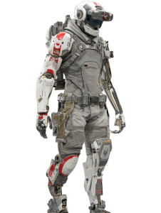 Cyber Soldier Concept Vinyl Car Decal Sticker – Waterproof & UV-Resistant 8"