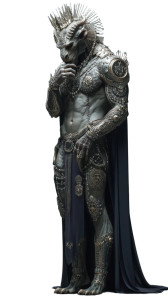 Demonic Pride Portrait Vinyl Car Decal Sticker – Waterproof & UV-Resistant 8"