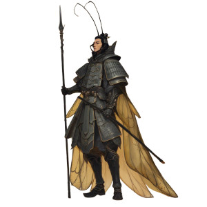 Fantasy Chinese General Vinyl Car Decal Sticker – Waterproof & UV-Resistant 8"