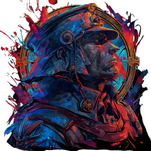 Arcane Ww1 Knight Vinyl Car Decal Sticker – Waterproof & UV-Resistant 8"