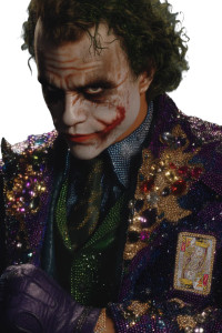 Opulent Joker Portrait Vinyl Car Decal Sticker – Waterproof & UV-Resistant 8"