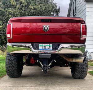 Bulletproof Hitches Truck Step | Solid Steel Construction, Powder Coated, 1000lb Capacity Bulletproof Hitches Truck Step | Solid Steel Construction, Powder Coated, 1000lb Capacity