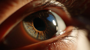 Human Eye Close-Up Vinyl Car Decal Sticker – Waterproof & UV-Resistant 8"