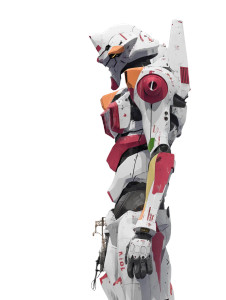 Future Tech Mecha Vinyl Car Decal Sticker – Waterproof & UV-Resistant 8"