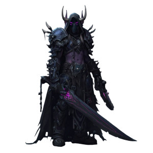 Dark Warcraft Character Vinyl Car Decal Sticker – Waterproof & UV-Resistant 8"