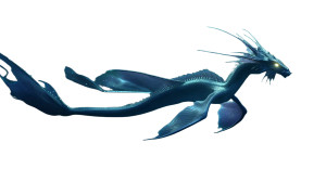 Majestic Sea Dragon Vinyl Car Decal Sticker – Waterproof & UV-Resistant 8"