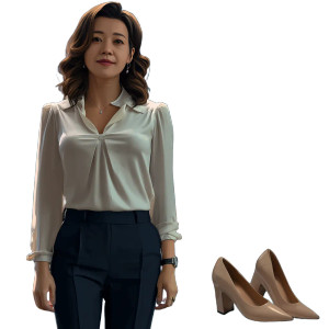 Corporate Analyst Outfit Vinyl Car Decal Sticker – Waterproof & UV-Resistant 8"