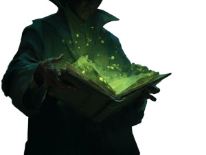 Magic Book Closeup Vinyl Car Decal Sticker – Waterproof & UV-Resistant 8"