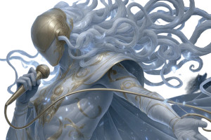 Knight Rapper Doflamingo Vinyl Car Decal Sticker – Waterproof & UV-Resistant 8"