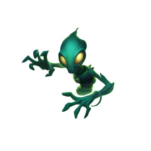 Alien Game Art Vinyl Car Decal Sticker – Waterproof & UV-Resistant 8"