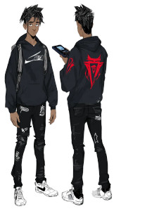 Teo Character Sheet Vinyl Car Decal Sticker – Waterproof & UV-Resistant 8"