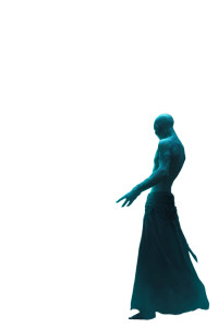 Shirtless Warlock Vinyl Car Decal Sticker – Waterproof & UV-Resistant 8"