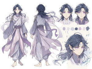 Fantasy Anime Character V3 Vinyl Car Decal Sticker – Waterproof & UV-Resistant 8"