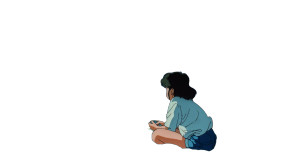 Retro Anime Gamer Vinyl Car Decal Sticker – Waterproof & UV-Resistant 8"