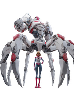 Giant Mecha Spider-Gwen Vinyl Car Decal Sticker – Waterproof & UV-Resistant 8"