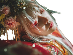 Ancient Fairy Fox Vinyl Car Decal Sticker – Waterproof & UV-Resistant 8"