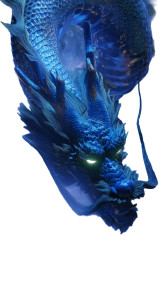 Azure Dragon Vinyl Car Decal Sticker – Waterproof & UV-Resistant 8" Azure Dragon Vinyl Car Decal Sticker – Waterproof & UV-Resistant 8"