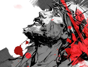 Dynamic Crucifixion Art Vinyl Car Decal Sticker – Waterproof & UV-Resistant 8" Dynamic Crucifixion Art Vinyl Car Decal Sticker – Waterproof & UV-Resistant 8"