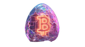 Cyber Easter Egg Vinyl Car Decal Sticker – Waterproof & UV-Resistant 8"