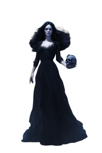 Queen Of Darkness V2 Vinyl Car Decal Sticker – Waterproof & UV-Resistant 8"