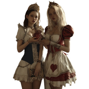 Alice And Queens Vinyl Car Decal Sticker – Waterproof & UV-Resistant 8"