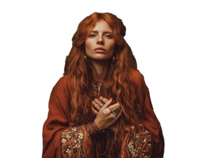 Elena The Nature Sage Vinyl Car Decal Sticker – Waterproof & UV-Resistant 8"