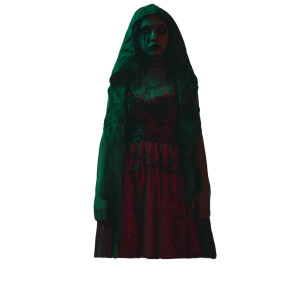 Gothic Figure By Water Vinyl Car Decal Sticker – Waterproof & UV-Resistant 8"