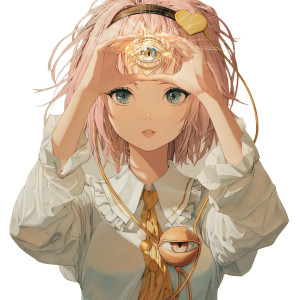 Satori Komeiji Vinyl Car Decal Sticker – Waterproof & UV-Resistant 8"