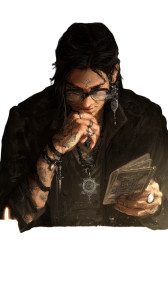 Dark Pagan Warlock Vinyl Car Decal Sticker – Waterproof & UV-Resistant 8"