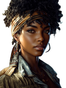 Stunning African American Woman Vinyl Car Decal Sticker – Waterproof & UV-Resistant 8" Stunning African American Woman Vinyl Car Decal Sticker – Waterproof & UV-Resistant 8"