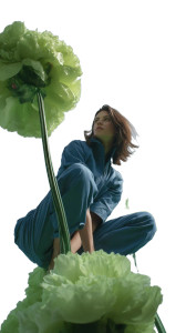 Giant Flower Campaign Vinyl Car Decal Sticker – Waterproof & UV-Resistant 8"