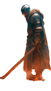 Fiery Crusader Vinyl Car Decal Sticker – Waterproof & UV-Resistant 8"