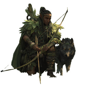 Wood Elf Ranger V2 Vinyl Car Decal Sticker – Waterproof & UV-Resistant 8"