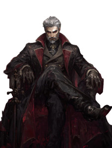 Vampire Prince Vinyl Car Decal Sticker – Waterproof & UV-Resistant 