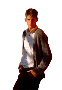 Young Man Portrait V5 Vinyl Car Decal Sticker – Waterproof & UV-Resistant 8"