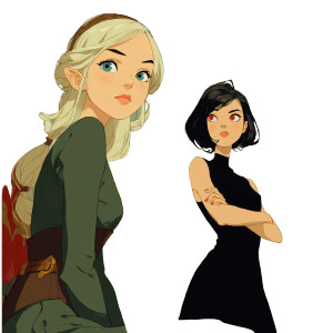 Regal Elf Encounter Vinyl Car Decal Sticker – Waterproof & UV-Resistant 8"