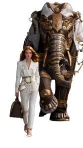 Mythical Fashion Guardian Vinyl Car Decal Sticker – Waterproof & UV-Resistant 8"