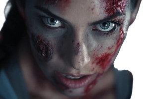 Beautiful Zombie Vinyl Car Decal Sticker – Waterproof & UV-Resistant 