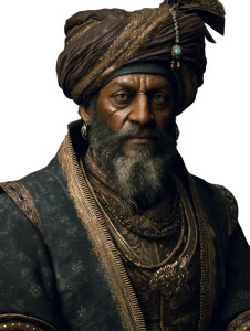 Mughal Naval Commander Vinyl Car Decal Sticker – Waterproof & UV-Resistant 8"