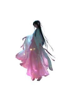 Ethereal Anime Maiden Vinyl Car Decal Sticker – Waterproof & UV-Resistant 8" Ethereal Anime Maiden Vinyl Car Decal Sticker – Waterproof & UV-Resistant 8"
