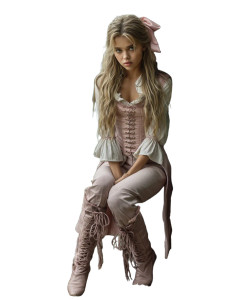 Pirate Cinderella V3 Vinyl Car Decal Sticker – Waterproof & UV-Resistant 8"