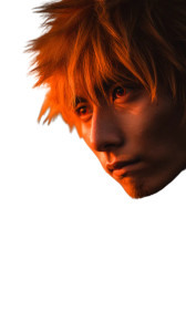 Ichigo Kurosaki Real Vinyl Car Decal Sticker – Waterproof & UV-Resistant 8"