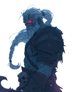Icy Norse Necromancer Vinyl Car Decal Sticker – Waterproof & UV-Resistant 8"